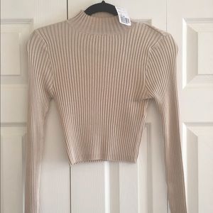 Forever 21 long sleeve crop top