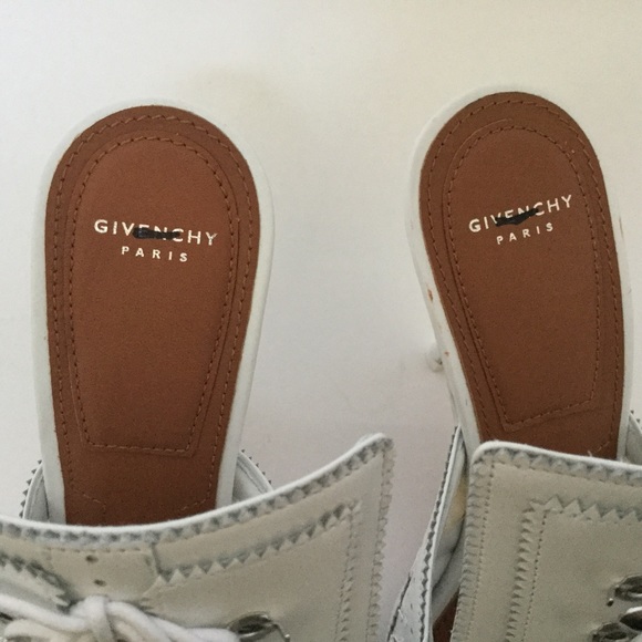 AUTHENTIC GIVENCHY 'ROOJA'  MULE PUMPS sz 38.5 - Picture 3 of 4