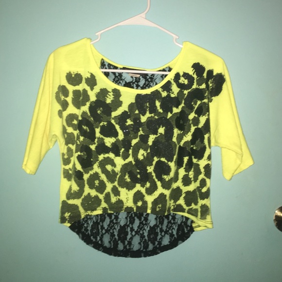 Leopard print crop top - Picture 1 of 2