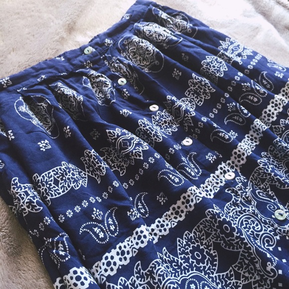 Bandana Print Skirt - Picture 2 of 3