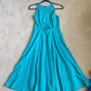 Lulu's Teal Midi dress