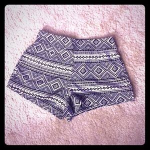 Tribal Print Shorts