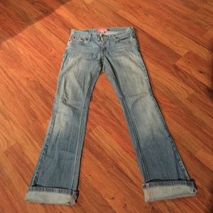 Hollister blue jeans