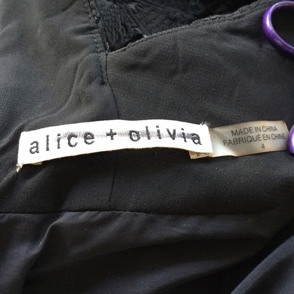 Alice + Olivia 
Tevin Racerback Party Dress SZ 4 - Picture 4 of 4