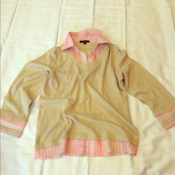 Women's long sleeves with collar shirts