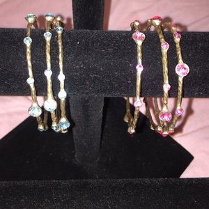 Bangle rhinestone bracelets