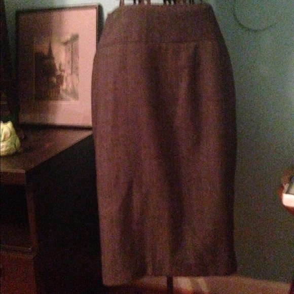 Grey Pencil Skirt