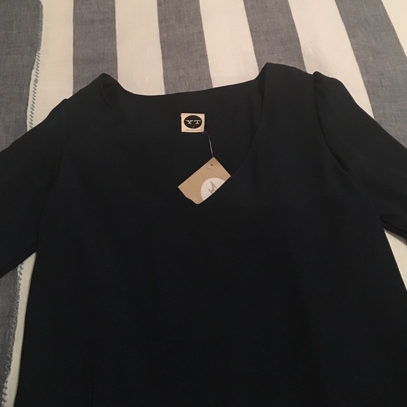 Dresses - Navy Shift Dress Dresses - Navy Shift Dress