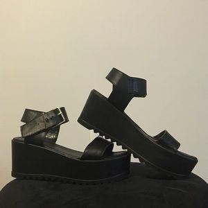 Black platforms