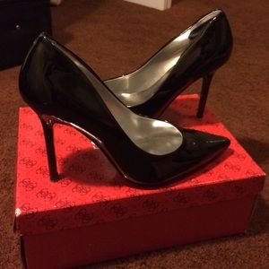 Black Guess Heels