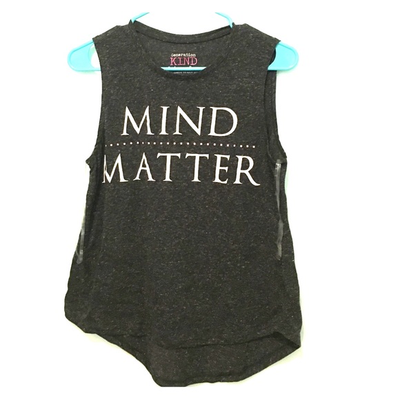 GENERATION KIND MUSCLE TANK TOP GREY