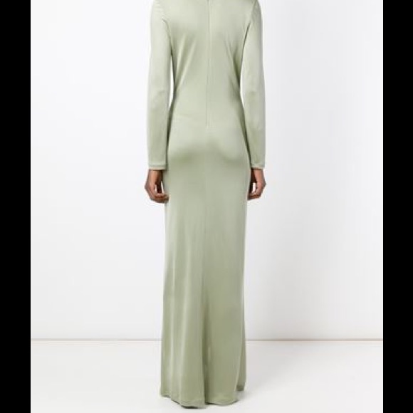 🚩SOLD🚩New GIVENCHY Décolleté cascading gown sz 4 - Picture 3 of 4