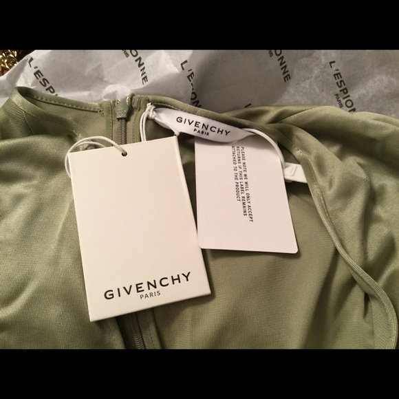 🚩SOLD🚩New GIVENCHY Décolleté cascading gown sz 4 - Picture 4 of 4