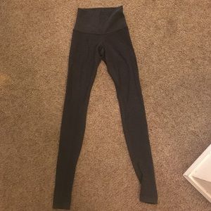 Lululemon wunder unders- dark grey/ full length