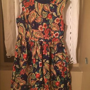 Colorful Forever 21 dress.