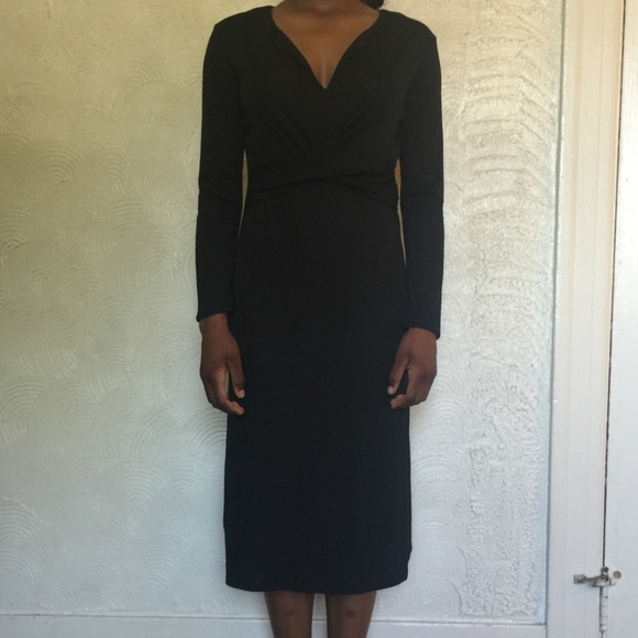 Ann Taylor LOFT Classic Black Dress