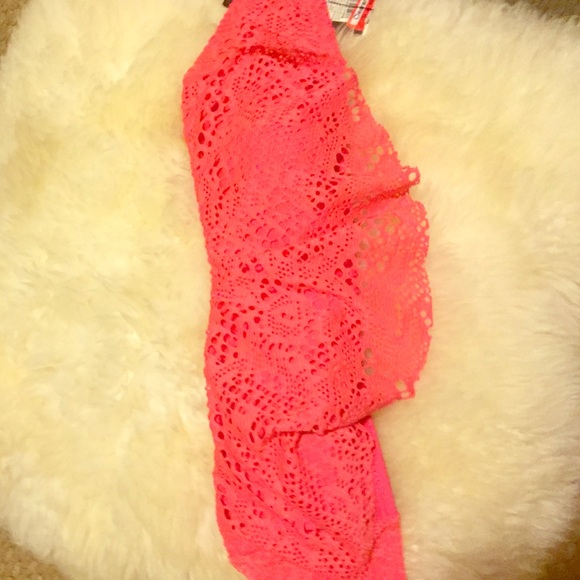 Coral Bandeau Bikini top