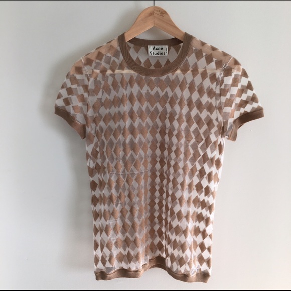 Acne bronze knit T