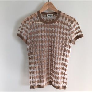 Acne bronze knit T