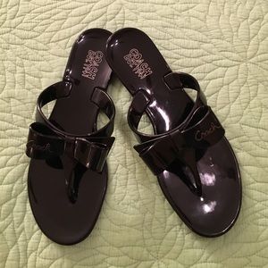 Coach flip flops