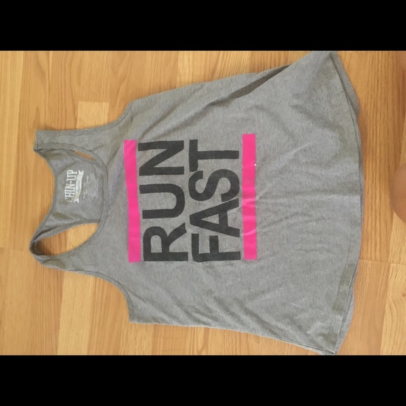 Run fast racerback