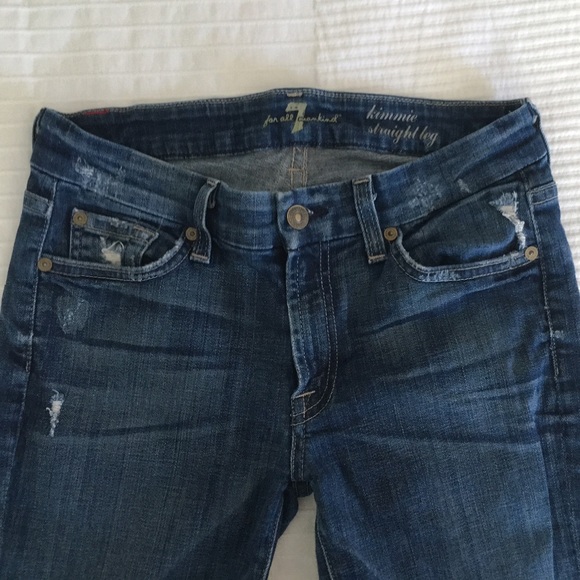 7 Kimmie Straight Leg jeans
