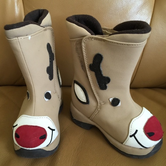 So Cute Lands's End Baby Snow Boots 5M