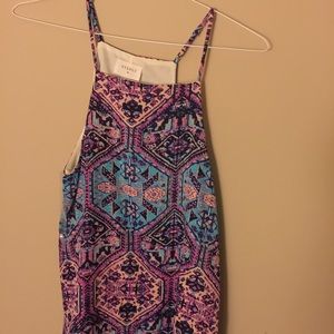 Beautiful print tank top!