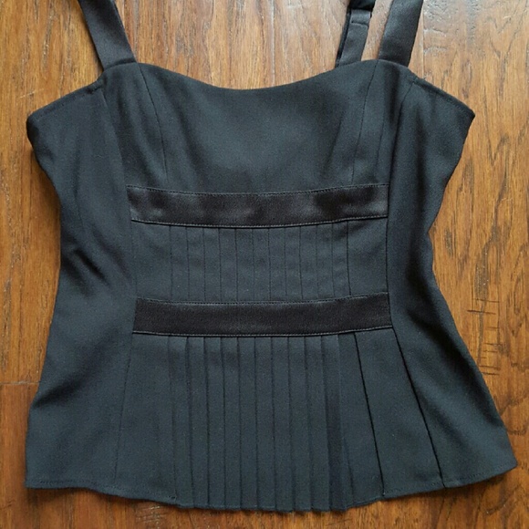 BCBGMaxAzria Peplum Camisole Top NWOT