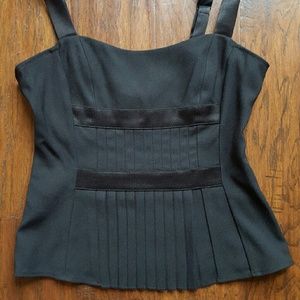 BCBGMaxAzria Peplum Camisole Top NWOT