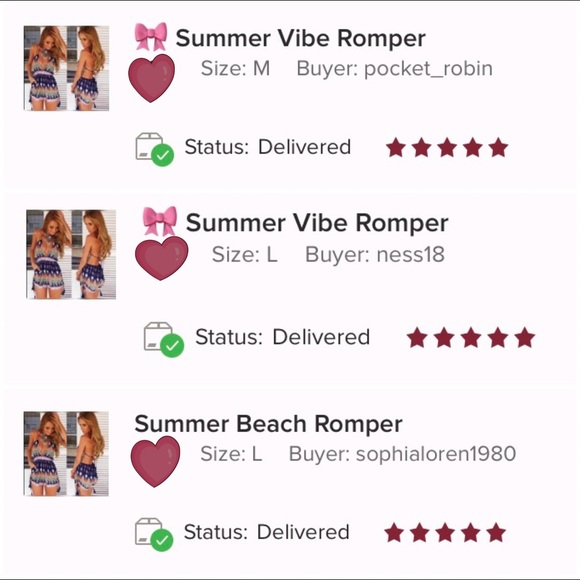 🌷 New Gypsy Romper - Picture 3 of 6