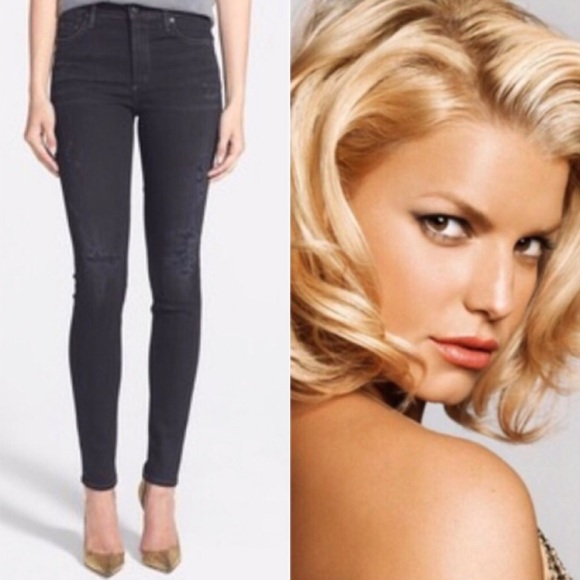 Jessica Simpson Denim - Jessica Simpson Faded Black Forever Skinny Jeans💋