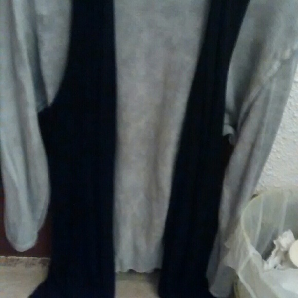 Black vest/cardigan