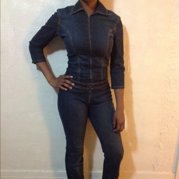 Vintage Sergio Valente Denim Jumpsuit