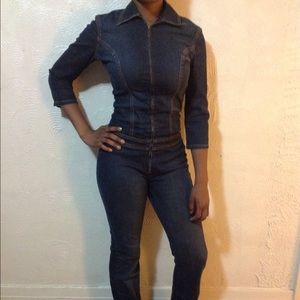 Vintage Sergio Valente Denim Jumpsuit