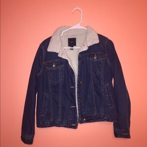 Blue denim jacket