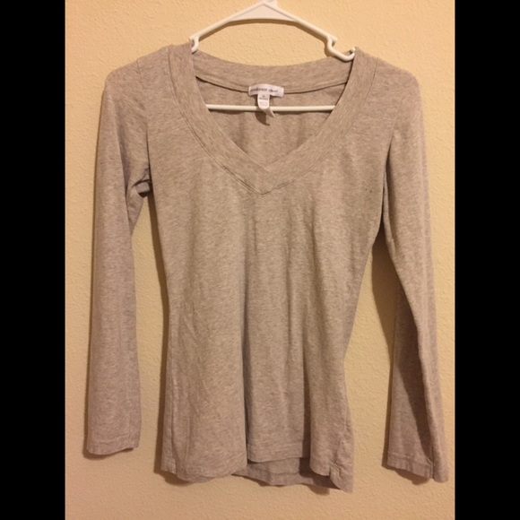 Tan long sleeve shirt size medium - Picture 1 of 3