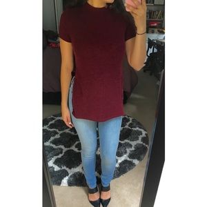 *LAST ONE* Cherry Wine Top