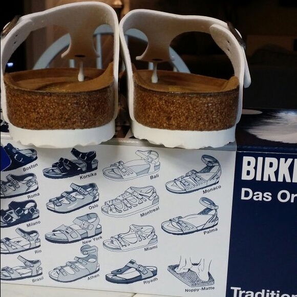 NIB Birkenstock gizeh 36 white - Picture 2 of 4