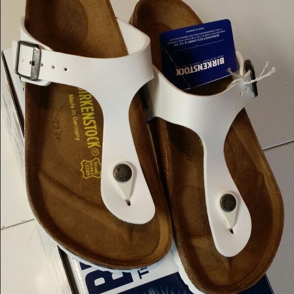 NIB Birkenstock gizeh 36 white - Picture 3 of 4