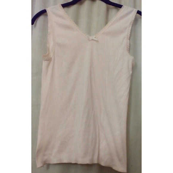Tops - Cream colored tank top