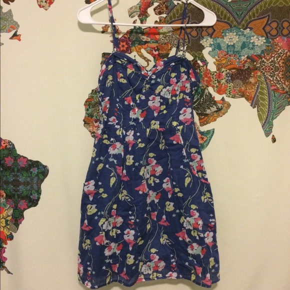 American Eagle Flower Print Dress