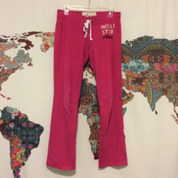 Hollister Pink Sweatpants