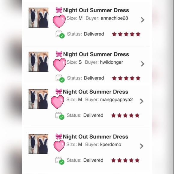 LAST ONE ♥️Night Out Dress - Picture 3 of 4