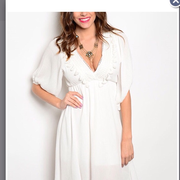 NEW*** fringe boho dress