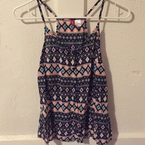 H&M Tribal Print Boho Sleeveless Top