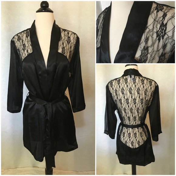 Black Intimate Robe
