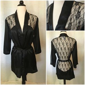 Black Intimate Robe