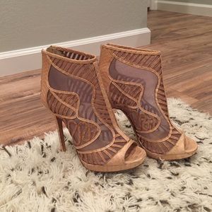 Jimmy Choo snakeskin booties!