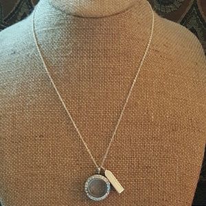 Origami Owl Silver Necklace